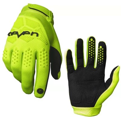 SEVEN MX Lightweight Racing Gloves | Set of 7 Vibrant Colors | Full Grip & Comfort for MTB, BMX, & Motocross